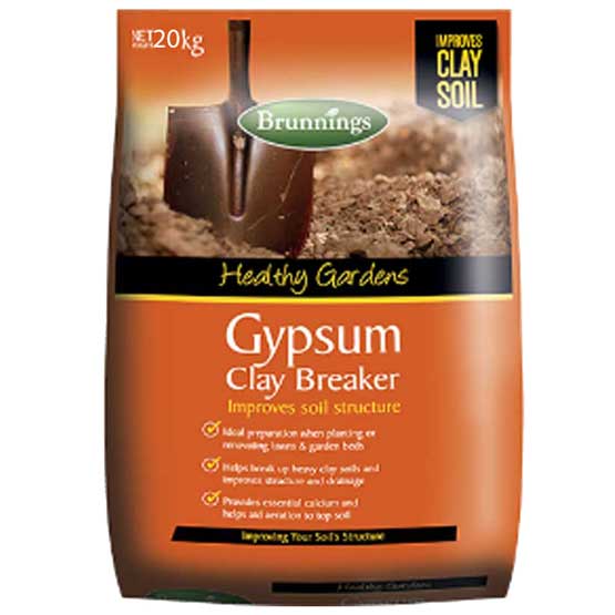 Gypsum Clay Breaker 25kg Brunnings