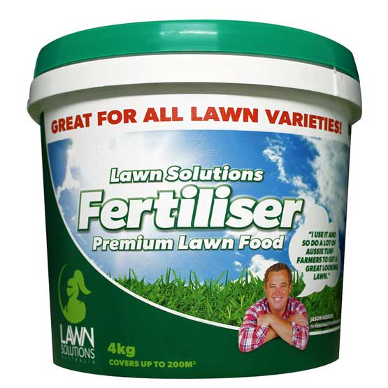 Fertiliser Premium Lawn Food Lawn Solutions 4kg